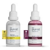 The Purest Solutions Aha+ Bha ve Arbutinli İçerikli Aydınlanmaya Yardımcı Cilt Bakım Seti