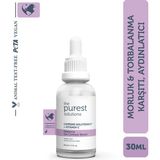 The Purest Solutions Göz Altı Serumu 30 ml Aydınlatıcı Kafein Etkisiyle Torbalanma ve Morluk Giderici