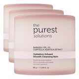 The Purest Solutions Hassas Ve Kuru Ciltler Için Nem Ve Antioksidan İçerikli Temizleyici Balm 85 Gr (3 paketi)