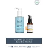 The Purest Solutions Kuru Ciltler İçin 2'li Arındırıcı & Canlandırıcı Bakım Seti Sülfat ve Paraben İçermez