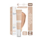 The Purest Solutions Lekeli Ciltler İçin Cilt Tonu Eşitleyici BB Krem, SPF 50+ 40 ml – Açık / Orta Ton