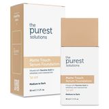 The Purest Solutions Matte Touch Sebum Dengeleyici Ve Matlaştırıcı Serum Fondöten Spf50+ 30 Ml Orta Koyu Ton