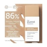 The Purest Solutions Nemlendirici & Canlandırıcı Serum Fondöten SPF 50, 30 Mililitre – Orta/Koyu Ton