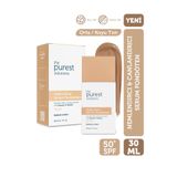 The Purest Solutions Nemlendirici & Canlandırıcı Serum Fondöten SPF 50+, 30 ml – Orta / Koyu Ton