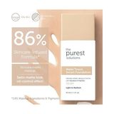 The Purest Solutions Sebum Dengeleyici & Matlaştırıcı Serum Fondöten SPF 50, 30 Mililitre – Açık/Orta Ton