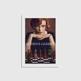 The Queens Gambit Dizi Posteri Tablo Çerçeveli Poster Duvar Dekorasyonu - 30 x 40 - Çerçevesiz Poster