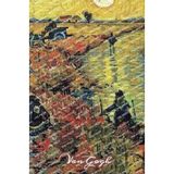 The Red Vineyard Van Gogh Note Book: Hardcover Journal Notebook Diary with Dot Grid, Lined, Blank Vintage Paper for Writing Drawing Journaling