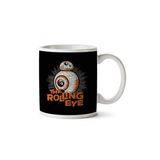 The Rolling Eye Bb8 Crawling Eye Parody Star Wars Iki Tarafı Baskılı Kupa Bardak