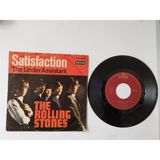 The Rolling Stones- Satisfaction - The Under Assistant -1965 Almanya Basım 45 Lik Plak