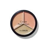 The Saem Cover Perfection Triple Pot 3'lü 01 Correct Beige Concealer