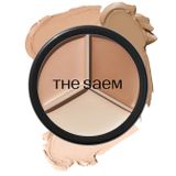The Saem Cover Perfection Triple Pot 3'lü 02 Contour Beige Concealer