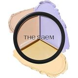THE SAEM Cover Perfection Triple Pot Concealer - 04 Tone Up Beige