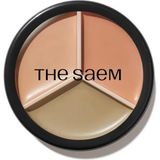 The Saem Cover Perfection Triple Pot Concealer 08 Middle Biege
