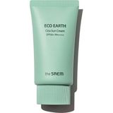 The Saem Eco Earth Cica Sun Cream SPF 50+ ve PA++++ Cica Özlü Sakinleştirici Etkili 50 gr Güneş Kremi