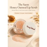 THE SAEM Honey Oatmeal Lip Scrub Manuka Balı Ve Yulaf Ezmesi Özü Içeren Dudak Peelingi