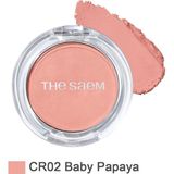 The Saem Jelly Blusher (Yeni Seri) - Jel Allık - CR02 Baby Papaya