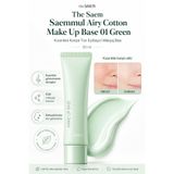 THE SAEM Saemmul Airy Cotton Make Up Base - 01 Green / Kızarıklık Karşıtı Ton Eşitleyici Makyaj Bazı