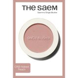 THE SAEM Sebum Kontrolü Sağlayan Tekli Toz Allık - Saemmul Single Blusher - CR01 Naked Peach (VİONİNE)