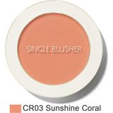 The Saem Single Blusher Tekli Allık - CR03 Sunshine Coral