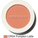 The Saem Single Blusher Tekli Allık - OR04 Pumpkin Latte