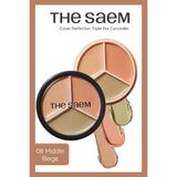 THE SAEM The Saem Cover Perfection Triple Pot Concealer 08 Middle Biege