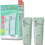 The Saem Uv Perfection Waterfit Soothing Sun Essence SPF50+ Pa++++ / Vegan, Su Bazlı Yatıştırıcı Güneş Esansı Set