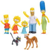 The Simpsons 175394 Simpsons 6 cm Aksiyon Figürleri Çoklu Pakette Figürler Paketi, Renkli, 6 cm