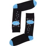 The Sock Company Drop Me Now Desenli Karışık Erkek Çorap 15KDCR141E - 41 - 45 - Siyah