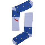 The Sock Company Individualism Desenli Karışık Erkek Çorap 15KDCR120E - 41 - 45 - Mavi