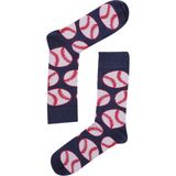 The Sock Company Play Ball Desenli Karışık Erkek Çorap 15KDCR144E - 41 - 45 - Lacivert