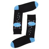 The Socks Company 15KDCR141E çok Renkli Drop Me Now Desenli Erkek Çorap