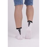 The Socks Company 3 Çift Erkek Beyaz Tenis Çorabı - 41 - 45