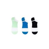 The Socks Company Erkek 155P Desenli Patik Çorap, Çok Renkli, 41-45, 3 Çift