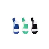 The Socks Company Erkek 156P Desenli Patik Çorap, Çok Renkli, 41-45, 3 Çift