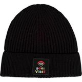 The Socks Company Good Vibes Unisex Siyah Bere 22wcbe477u-1