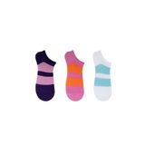 The Socks Company Kadın 168P Desenli Patik Çorap, Çok Renkli, 36-40, 3 Çift