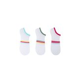 The Socks Company Kadın 170P Desenli Patik Çorap, Çok Renkli, 36-40, 3 Çift