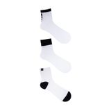 The Socks Company Kadın 979P Pamuk Tenis Çorap, Beyaz, 36-40, 3 Çift