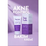 The Soo Lab Akne Kontrol Bakım Kremi | Arbutin, Allantoin, Azelaic Acid, Salicylic Acid, Panthenol | 50 ml