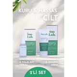 The Soo Lab Nemlendirici ve Onarıcı Bakım Kremi ve Serum | Panthenol, Allantoin, Ceramid,Peptide,Hyaluronic Acid