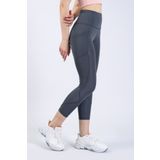 The Step Sports Partly Kadın Gri Cepli Yüksek Bel Toparlayıcı, Sıkılaştırıcı Yoga Tayt 21
