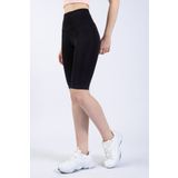 The Step Sports Straight Siyah Yüksek Bel Toparlayıcı, Sıkılaştırıcı Yoga Dizüstü Tayt 10
