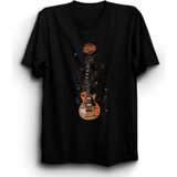 The Strokes, Guitar, Gitar Rock Metal Grup Tişörtü - Siyah - XL