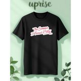 The Summer I Turned Pretty Baskılı Pamuklu Oversize Tshirt - Siyah - XL