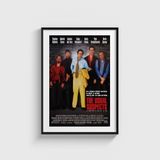 The Usual Suspects (1995) Film Posteri Tablo Çerçeveli Poster Duvar Dekorasyonu - 21 x 30 - Siyah Çerçeveli