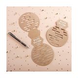 The Vivia Aspen 28441NA Gelin Partisi Oyunları, Yüzük Şekilli Çılgın Libs Kartları (50'li Set) Düğün Duş Oyunu, Nişan Partisi, Bekarlığa Veda Partisi Oyunu - Option-1