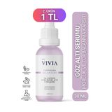 The Vivia Torbalanma, Koyu Halka ve Morluk Karşıtı Aydınlatıcı Göz Altı Serumu %5 Caffeine, Allantoin, 30 ml