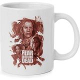 The Walking Dead Baskılı Kupa - Beyaz - 300 cc
