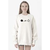 The Walking Dead Glenn Rhee Symbols Beyaz Kadın 2ip Sweatshirt