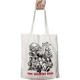 The Walking Dead Karakalem Iki Taraf Kalıcı Yıkanabilir Okul Plaj Omuz Bez Çanta